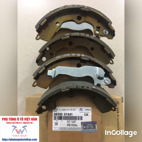GUỐC PHANH SAU ( liền càng) - 5835007A01